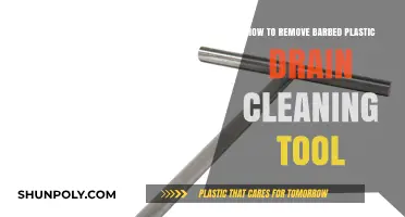 Safely Removing Stuck Barbed Plastic Drain Cleaning Tools: A Step-by-Step Guide