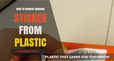 Effective Methods to Remove Barcode Stickers from Plastic Surfaces