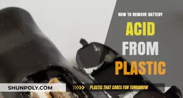 Effective Methods to Safely Remove Battery Acid from Plastic Surfaces