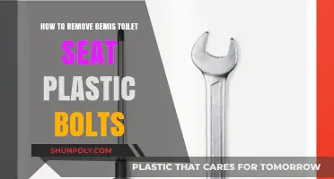 Easy Steps to Remove Bemis Toilet Seat Plastic Bolts