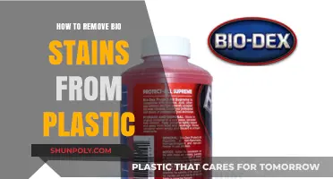 Effective Methods to Remove Bio Stains from Plastic Surfaces Easily