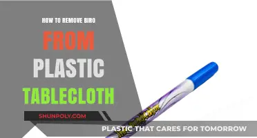 Effective Tips to Remove Biro Stains from Plastic Tablecloths