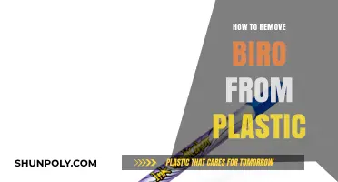 Effective Methods to Remove Biro Ink Stains from Plastic Surfaces