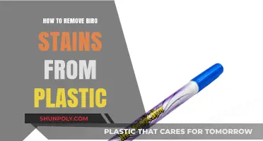 Effective Methods to Remove Biro Stains from Plastic Surfaces Easily