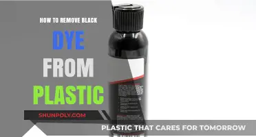 Effective Methods to Remove Black Dye Stains from Plastic Surfaces