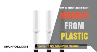 Effective Ways to Remove Black Magic Marker from Plastic Surfaces