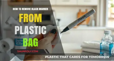 Effective Ways to Remove Black Marker Stains from Plastic Bags