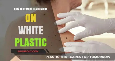 Effective Ways to Remove Black Specks from White Plastic Surfaces