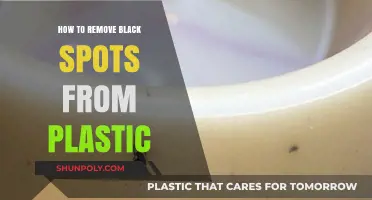 Effective Methods to Remove Black Spots from Plastic Surfaces