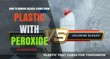Remove Bleach Stains from Plastic Using Peroxide: A Simple Guide