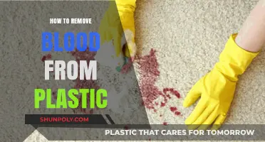 Effective Methods to Remove Blood Stains from Plastic Surfaces