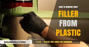 Effective Techniques to Remove Body Filler from Plastic Surfaces