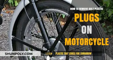 Easy Guide: Removing Bolt Plastic Plugs on Your Motorcycle