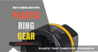 Efficiently Removing Bolts with Plastic Ring Gear: A Step-by-Step Guide