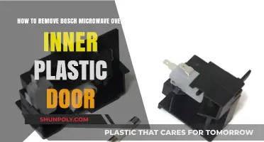 Easy Steps to Remove Bosch Microwave Oven Inner Plastic Door
