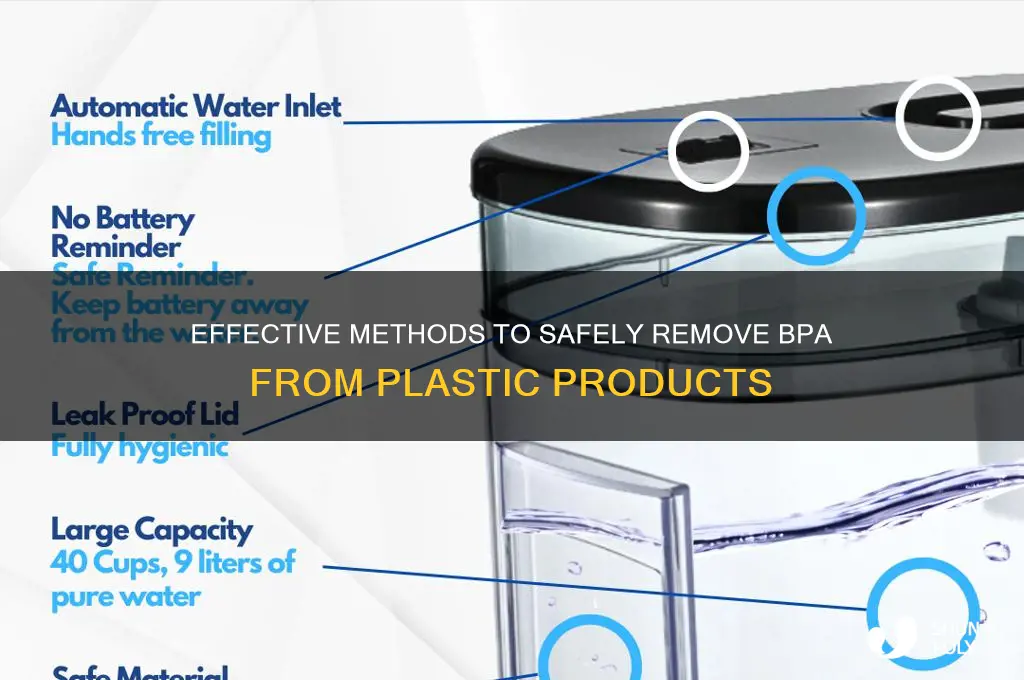 how to remove bpa from plastic
