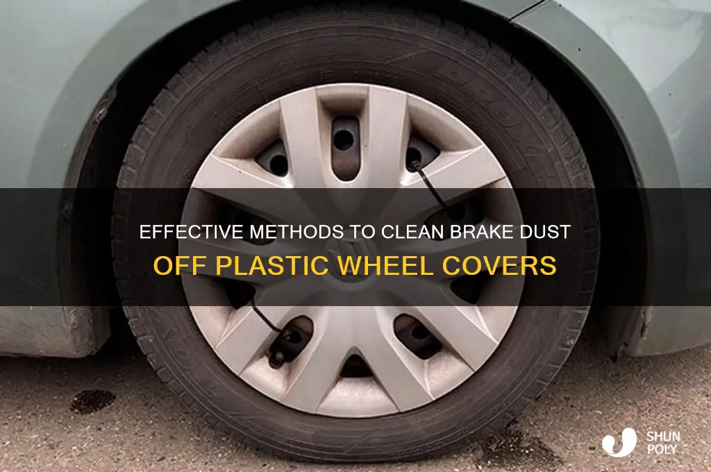 how to remove brake dust from plastic wheel covers
