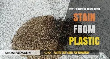 Effective Methods to Remove Brake Fluid Stains from Plastic Surfaces
