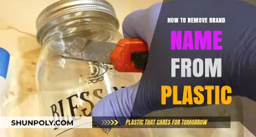 Effective Methods to Erase Brand Names from Plastic Surfaces