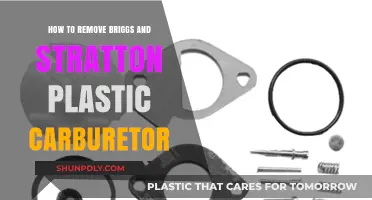Easy Steps to Remove Briggs & Stratton Plastic Carburetor