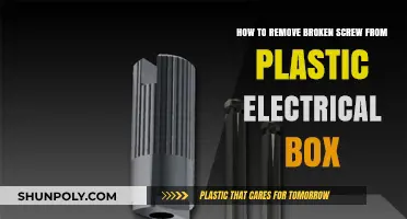 Efficiently Extracting Broken Screws from Plastic Electrical Boxes: A Step-by-Step Guide