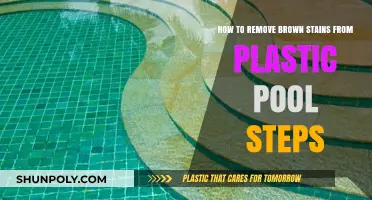 Effective Tips to Remove Brown Stains from Plastic Pool Steps