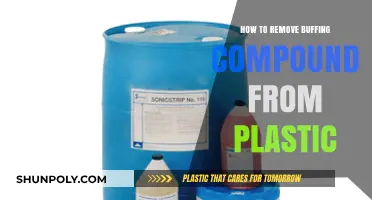 Effective Techniques to Remove Buffing Compound from Plastic Surfaces