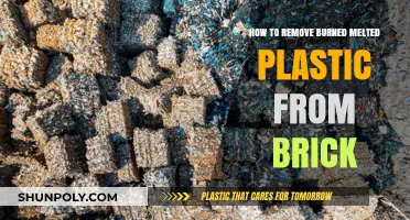Effective Methods to Remove Melted Plastic from Brick Surfaces