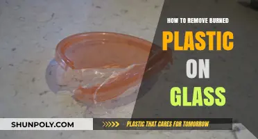 Effective Methods to Remove Burned Plastic Residue from Glass Surfaces