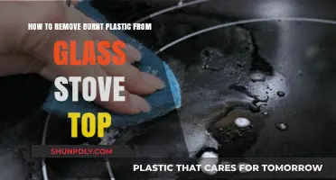 Effortlessly Remove Burnt Plastic from Your Glass Stove Top: A Guide