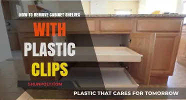 Easy Guide to Removing Cabinet Shelves with Plastic Clips