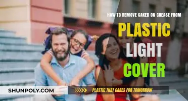 Effective Ways to Clean Caked-On Grease from Plastic Light Covers
