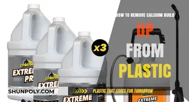 Effective Ways to Remove Calcium Buildup from Plastic Surfaces