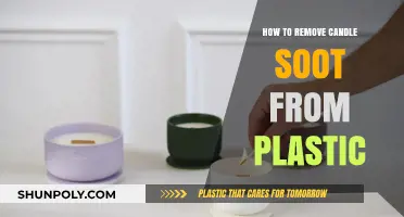 Effective Ways to Clean Candle Soot Off Plastic Surfaces