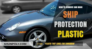 Easy Steps to Remove Car Door Shipping Protection Plastic Film