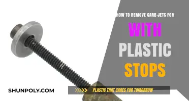 Removing Carb Jets with Plastic Stops: A Step-by-Step Guide