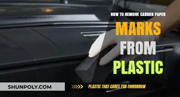 Effective Methods to Erase Carbon Paper Stains from Plastic Surfaces