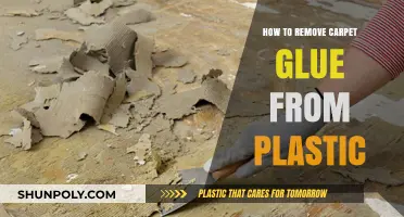 Effective Ways to Remove Carpet Glue from Plastic Surfaces Easily