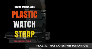 Easy Steps to Remove Your Casio Plastic Watch Strap