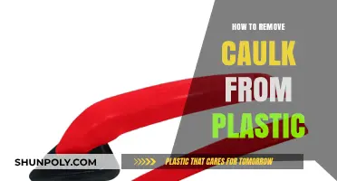 Effective Techniques for Removing Caulk from Plastic Surfaces Easily