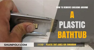 Easy Steps to Remove Caulking Around Your Plastic Bathtub