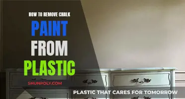 Removing Chalk Paint from Plastic: A Step-by-Step Guide
