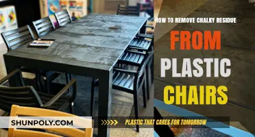 Effective Tips to Clean Chalky Residue from Plastic Chairs Easily