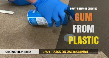 Effective Ways to Remove Chewing Gum from Plastic Surfaces Easily
