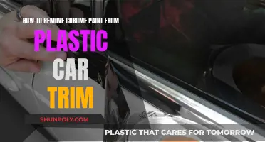 Stripping Chrome Paint from Plastic Car Trim: A Step-by-Step Guide
