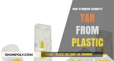 Effective Methods to Clean Cigarette Tar Stains from Plastic Surfaces