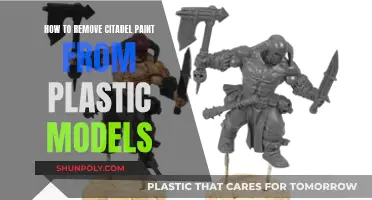 Removing Citadel Paint from Plastic Models: A Comprehensive Guide