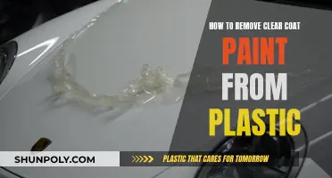 Removing Clear Coat Paint from Plastic: A Step-by-Step Guide