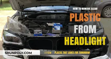 Easy DIY Guide: Removing Clear Plastic from Headlights Safely