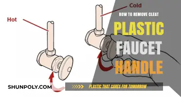 Easy DIY Guide: Removing a Cleat Plastic Faucet Handle